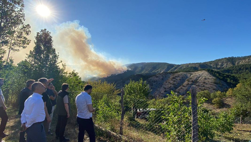 Bakan Yumaklı: Karabük'teki yangın kontrol altına alındı - Resim: 1